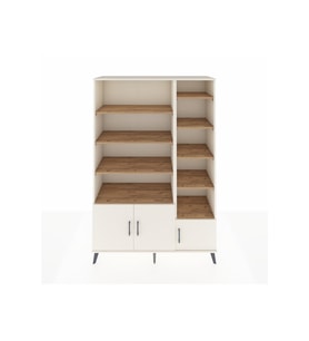 Hyperion Dolap 10 Raflı 3 Kapaklı 132x44x195 Aytaşı-Aytaşı/Çam