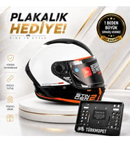 MT Helmets Stinger 2 Solid Full Face Kapalı Kask + Plakalık