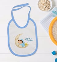 BK Kids Mavi Bebek Mama Önlüğü - Model 39