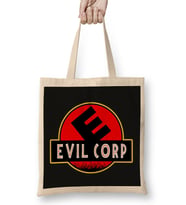 Evil Corp Jurassic Park Mr Robot Bez Çanta Uzun Saplı