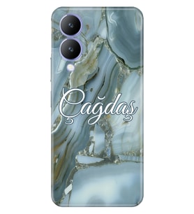 Vivo V29 V30 V40 V50 Lite Y32 Y15S Y20S Y11 Y15S Y33s Kılıf İsim Yazılı Kişiye Özel Model-5 (Çok Renkli)