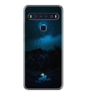 TCL 10L 10 Plus 10SE 20E 20SE 30SE L7 Kılıf Desemli Silikon Gece 1633