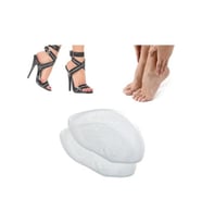 Ayak Kaydırmaz Silikon Topuklu Ayakkabı Tabanlığı Kayma Önleyici Jel Bandı 2 Adet (Renksiz)