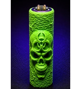 Toxic Skull Kafatası Çakmak Kılıfı Clipper