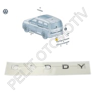 Caddy  Bagaj Kapak Yazısı 2K7853687 (2021-2024) 