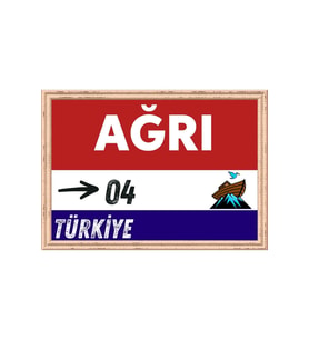 Ağrı Tablo - Retro Tablo