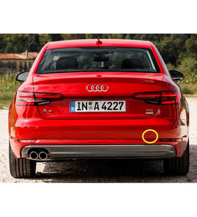 Audi A4 Sedan 2016-2020 Arka Tampon Çeki Demiri Kapağı 8W5807441