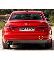 Audi A4 Sedan 2016-2020 Arka Tampon Çeki Demiri Kapağı 8W5807441