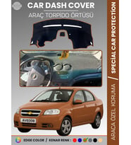 CHEVROLET AVEO (2006-2011) Torpido Örtüsü Ön Göğüs Torpido Koruma Tam Uyum Kaymaz Hızlı Montaj
