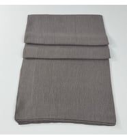 Miray  Büyük Boy Pano Pamuk Eşarp - 120 x 120 - 0618 (Koyu Vizon)