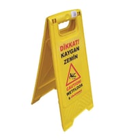 Kaygan Zemin Uyarı Levhası