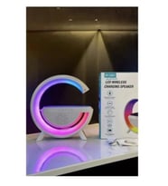Led wireless charging speaker bt2301