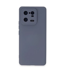 Xiaomi Mi 13 Pro Kılıf Nano İçi Kadife Silikon - Gri