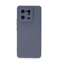 Xiaomi Mi 13 Pro Kılıf Nano İçi Kadife Silikon - Gri