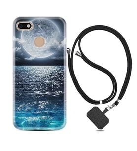 General Mobile GM8 Go GM9 GM20 Pro Plus Kılıf Boyun Askılı Silikon Great Moon 1301
