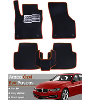 BMW 3 SERİSİ F30 SEDAN (2012-2019) Uyumlu EVA Paspas Tam Set–Araca Özel,Su Geçirmez
