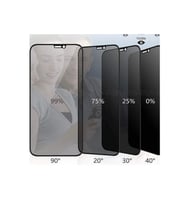 Iphone 12 - 12 Pro Hayalet Ekran Privacy Gizlilik Filitreli Full Kırılmaz Cam Ekran Koruyucu