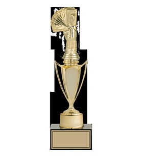 ODAK KUPA - Figürlü Kupalar - Briç Figürlü Kupalar FG-040 C - 32 cm