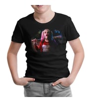 Suicide Squad - Daddy's Mons Siyah Çocuk Tshirt