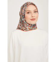 Armine Nostalji Serisi Twill İpek Eşarp 9004D-07