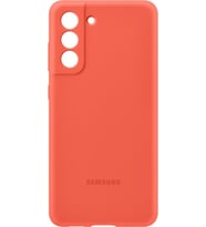 Galaxy S21 FE ile Uyumlu Silikon Kılıf Pembe EF-PG990TPEGWW