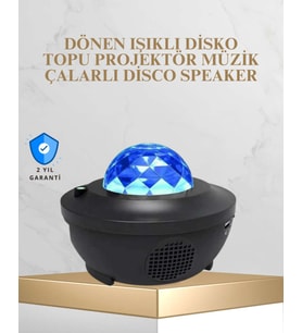 Bluetooth & USB Müzik Çalar Gece Lambası – 50 m² Kapsama, Uzaktan Kumanda