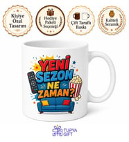Yeni Sezon Ne Zaman Yazılı Komik Kupa Bardak Esprili Hediye