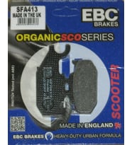 Ebc Sfa413 2007-2021 Suzuki Burgman UH 150 Uyumlu Arka Fren Balatası Organik Bal