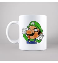 Süper Mario Luigi Tasarımlı Kupa
