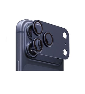 Apple iPhone 17 Pro Transmittance HD AR+AF Teknoloji FULL Kamera Lens Koruyucu C (Lacivert)