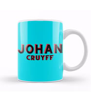 Johan Cruyff Art Gift Kupa Bardak Porselen