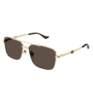 Gucci GG1441S 002 58 Erkek Güneş Gözlüğü (Altın)