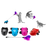 Tüylü Yaylı Kedi Ayak Oltası Kedi Oyuncağı 9 cm-35 cm Mi