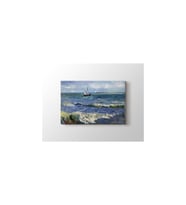 DBSanatevi Vincent Van Gogh - Seascape Near Les Saintes-maries-de-la-mer Tablo 50 X 70 cm