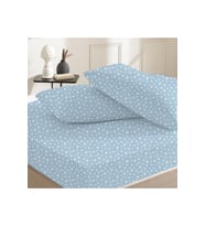 %100 Pamuklu Tek Kişilik Lastikli Çarşaf 120x200+30 50x70 Yastık Kılıfı ( 1 Adet )