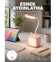 Şarj Edilebilir Led Masa Lambası Kablosuz Taşınabilir Gece Lambası