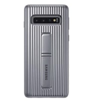 Galaxy S10 ile Uyumlu Protective Standing Cover Gümüş EF-RG973CSEGWW