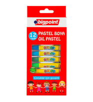 Bigpoint Pastel Boya 12 Renk (Renksiz)