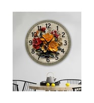 bilge Tasarım retro Duvar Saati 40 x 40 CM (Karışık)
