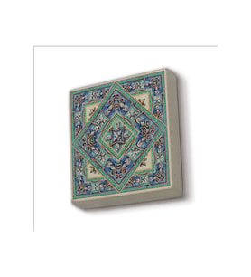 İtalyan Deseni Baskılı Taş Magnet 5X5