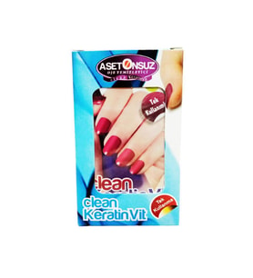 Clean Keratin Vit Asetonsuz Oje Temizleyici Mendil 8 Li