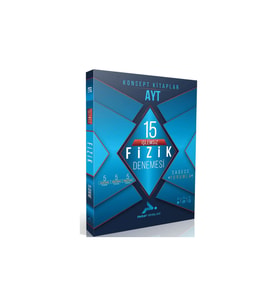 Paraf Yayınları Ayt Fizik İşlemsiz 15 Branş Deneme