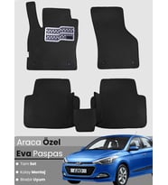 HYUNDAİ i20 (2014-2020) Uyumlu EVA Paspas Tam Set–Araca Özel,Kolay Montaj,Su Geçirmez