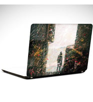 İnsan Silueti Laptop Sticker 17 inch (39X27CM)