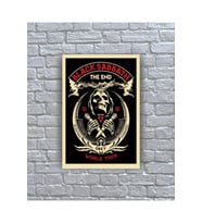 Black Sabbath Müzik grubu Poster Albüm Kapak Ahşap Tablo