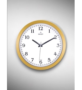 Galaxy 1964-K Serisi Lüx Premium Klasik Ofis ve Duvar Saati 35 CM Gold