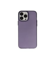 iPhone 14 Pro Kılıf Modos Metal Kapak - Derin Mor