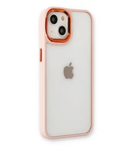 iPhone 14 Plus Kılıf Dora Kapak - Pudra