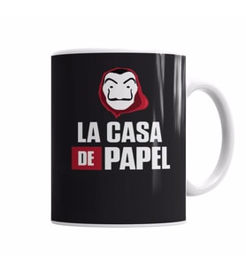 La Casa De Papel 06 Kupa Bardak Porselen