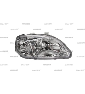 Honda Civic Sedan 1999-2000 Far Ve Hatchback Elektrikli Sağ (Oem No:33101S04G03)